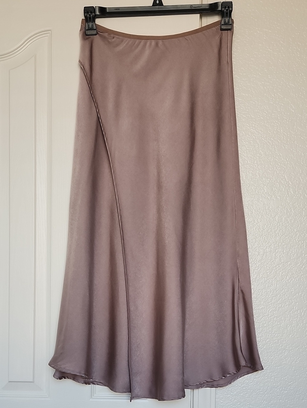 French Kiss Satin Like Skirt Size L